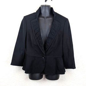 W&B Womens Peplum Suit Jacket